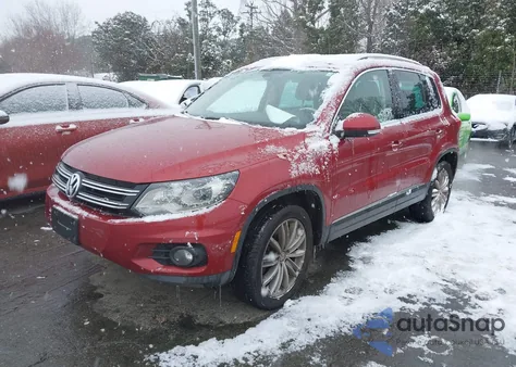 2016 Volkswagen Tiguan Se from USA, damaged, VIN WVGBV7AX6GW058163